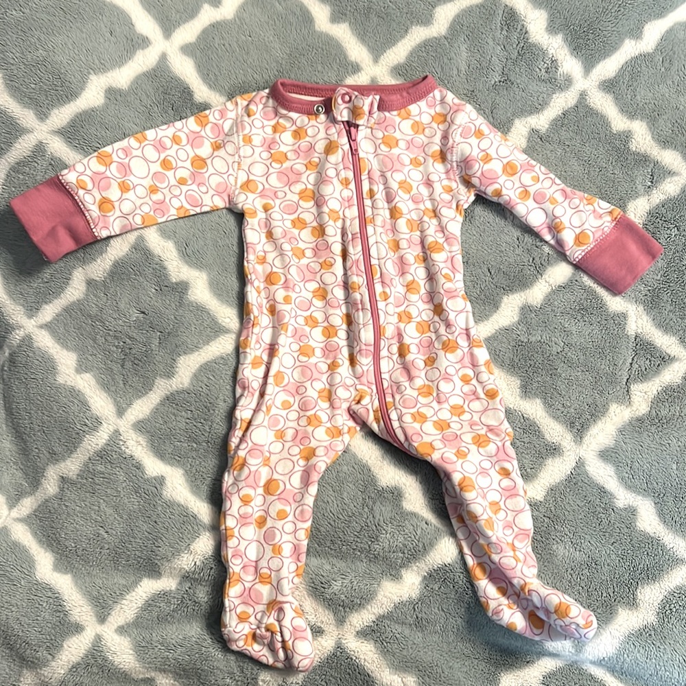 Sweet Peanut zip up jammies